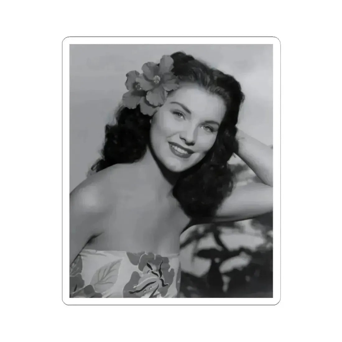 Debra Paget #49 1 (Vintage Female Icon) STICKER Vinyl Kiss-Cut Decal 2 Inch White - The Sticker Space