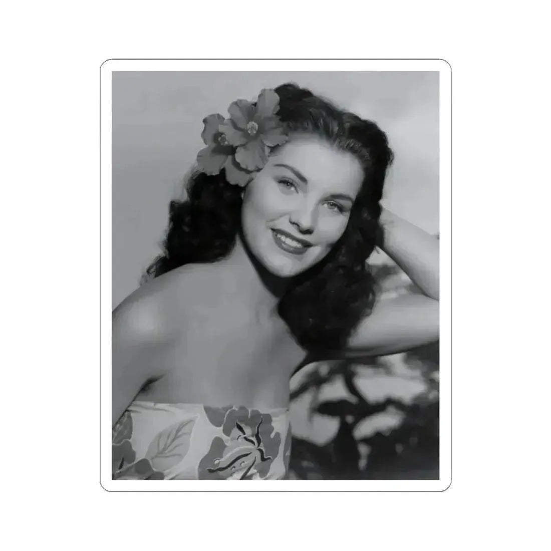 Debra Paget #49 1 (Vintage Female Icon) STICKER Vinyl Kiss-Cut Decal 6 Inch White - The Sticker Space