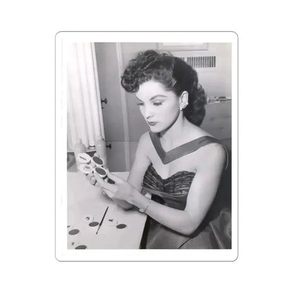 Debra Paget #492 (Vintage Female Icon) STICKER Vinyl Kiss-Cut Decal 4 Inch White - The Sticker Space