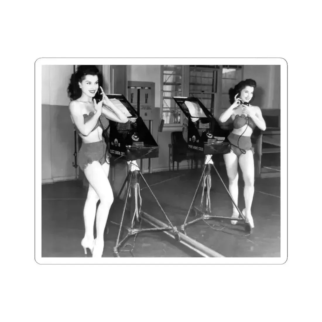 Debra Paget #493 (Vintage Female Icon) STICKER Vinyl Kiss-Cut Decal 4 Inch White - The Sticker Space