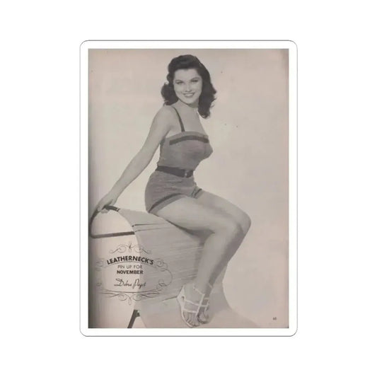 Debra Paget #504 (Vintage Female Icon) STICKER Vinyl Kiss-Cut Decal 2 Inch White - The Sticker Space