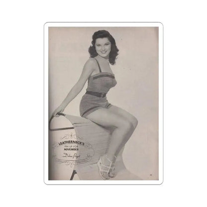 Debra Paget #504 (Vintage Female Icon) STICKER Vinyl Kiss-Cut Decal 4 Inch White - The Sticker Space