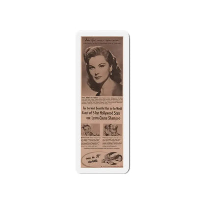 Debra Paget #520 - Magazine Clipping Shampoo Add Circa 50's (Vintage Female Icon) Refrigerator Magnet - The Sticker Space