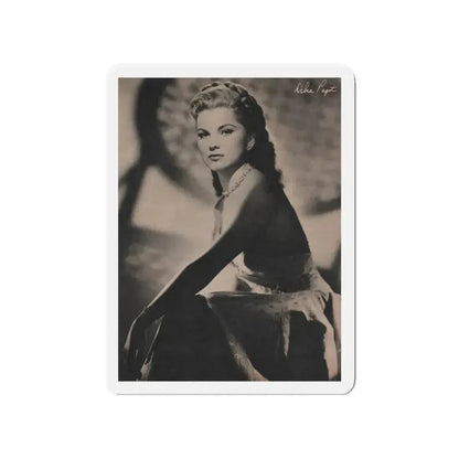 Debra Paget #523 - Magazine Page Circa 50's (Vintage Female Icon) Refrigerator Magnet 4 Inch Die-Cut - The Sticker Space
