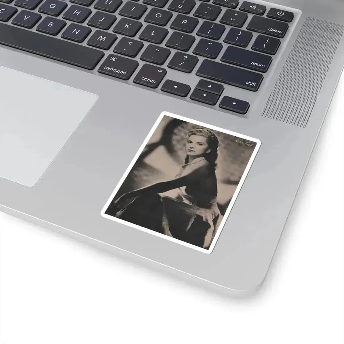 Debra Paget #523 - Magazine Page Circa 50's (Vintage Female Icon) STICKER Vinyl Kiss-Cut Decal - The Sticker Space