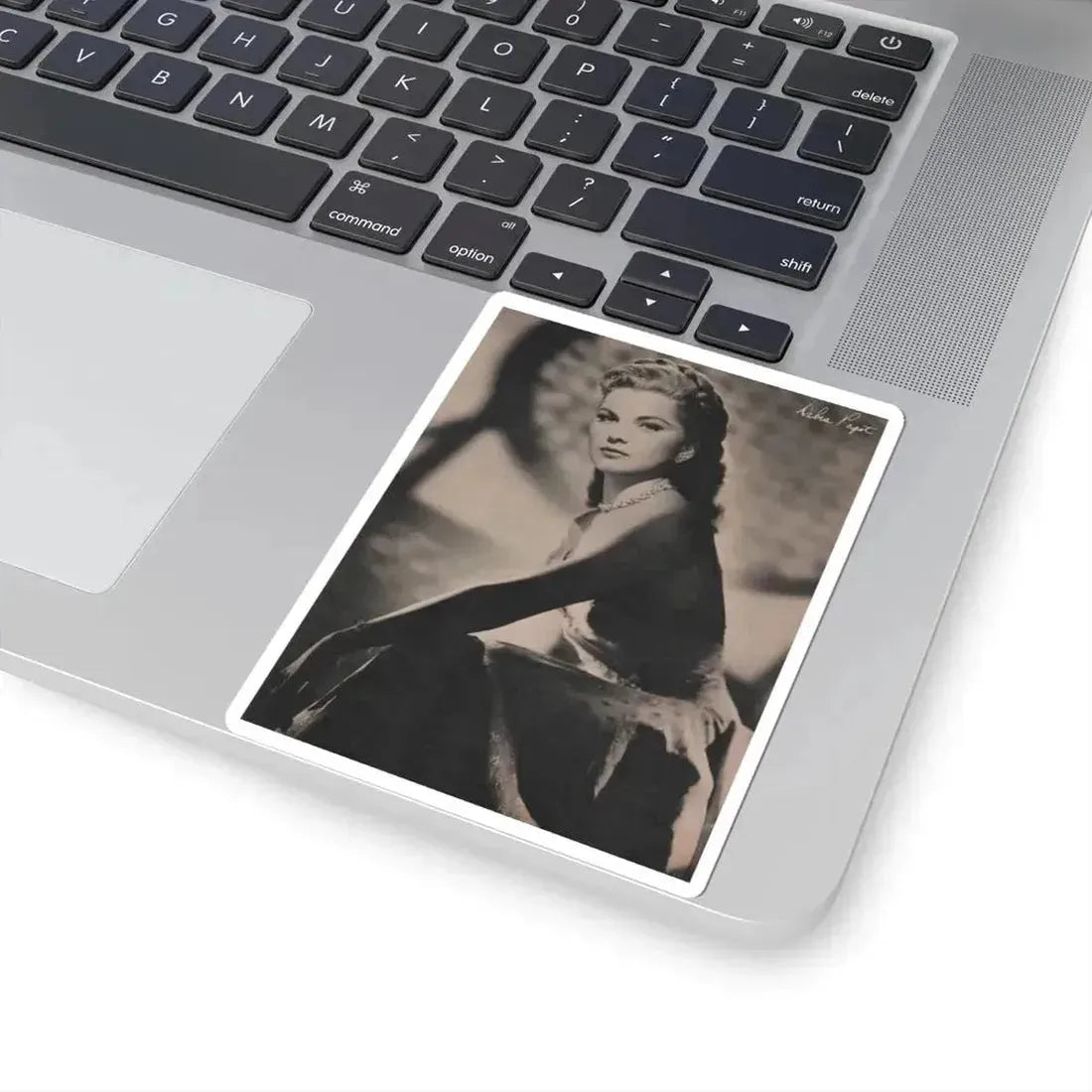 Debra Paget #523 - Magazine Page Circa 50's (Vintage Female Icon) STICKER Vinyl Kiss-Cut Decal - The Sticker Space