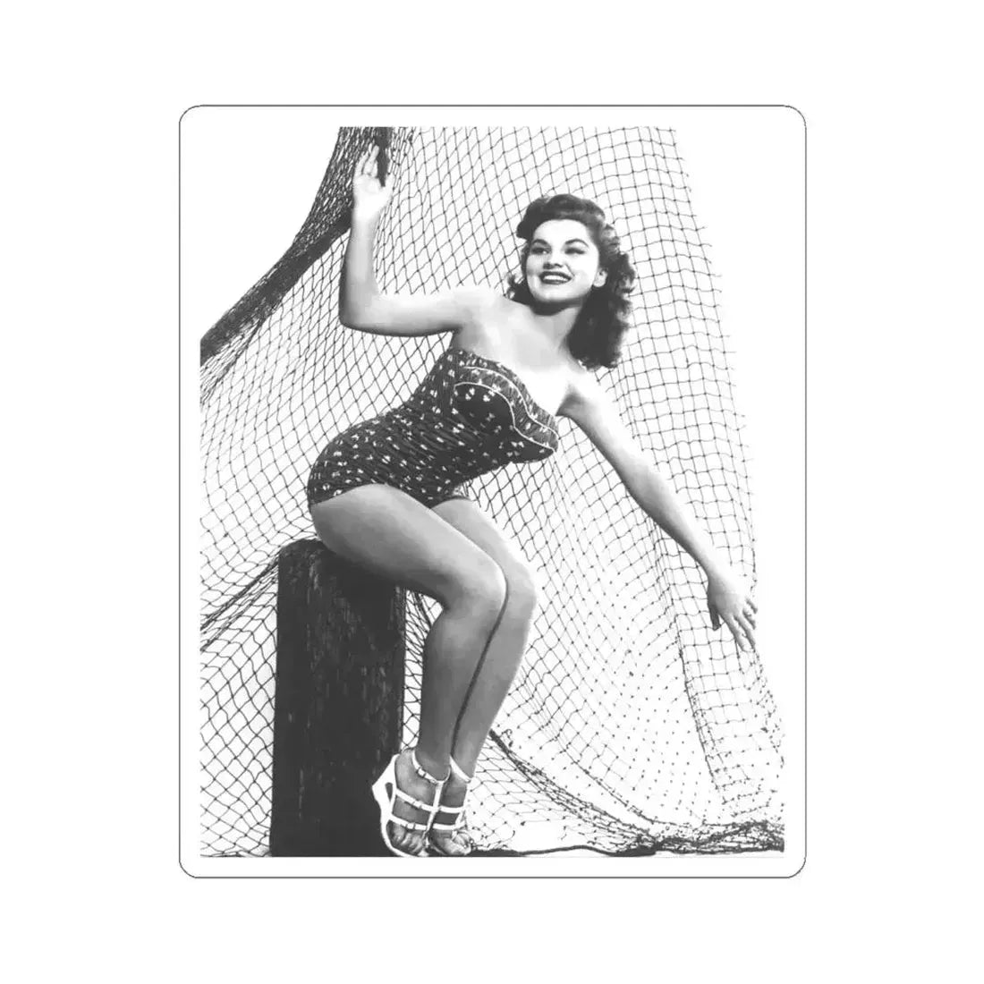Debra Paget #536 (Vintage Female Icon) STICKER Vinyl Kiss-Cut Decal 6 Inch White - The Sticker Space