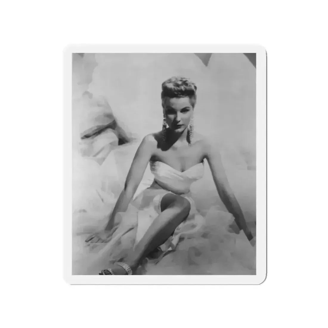 Debra Paget #538 (Vintage Female Icon) Refrigerator Magnet 2 Inch Die-Cut - The Sticker Space