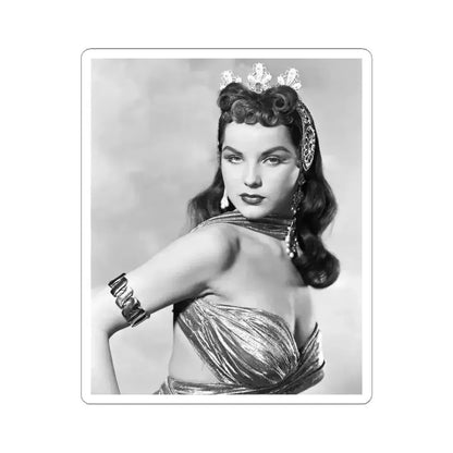 Debra Paget #54 1 (Vintage Female Icon) STICKER Vinyl Kiss-Cut Decal 6 Inch White - The Sticker Space
