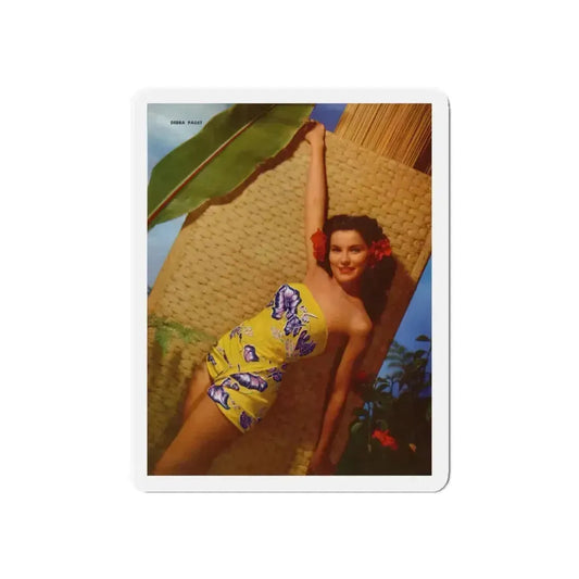 Debra Paget #542 - Debbie in Color from Photoplay Pin Ups 1952 Issue #1 (Vintage Female Icon) Refrigerator Magnet 6 Inch Die-Cut - The Sticker Space