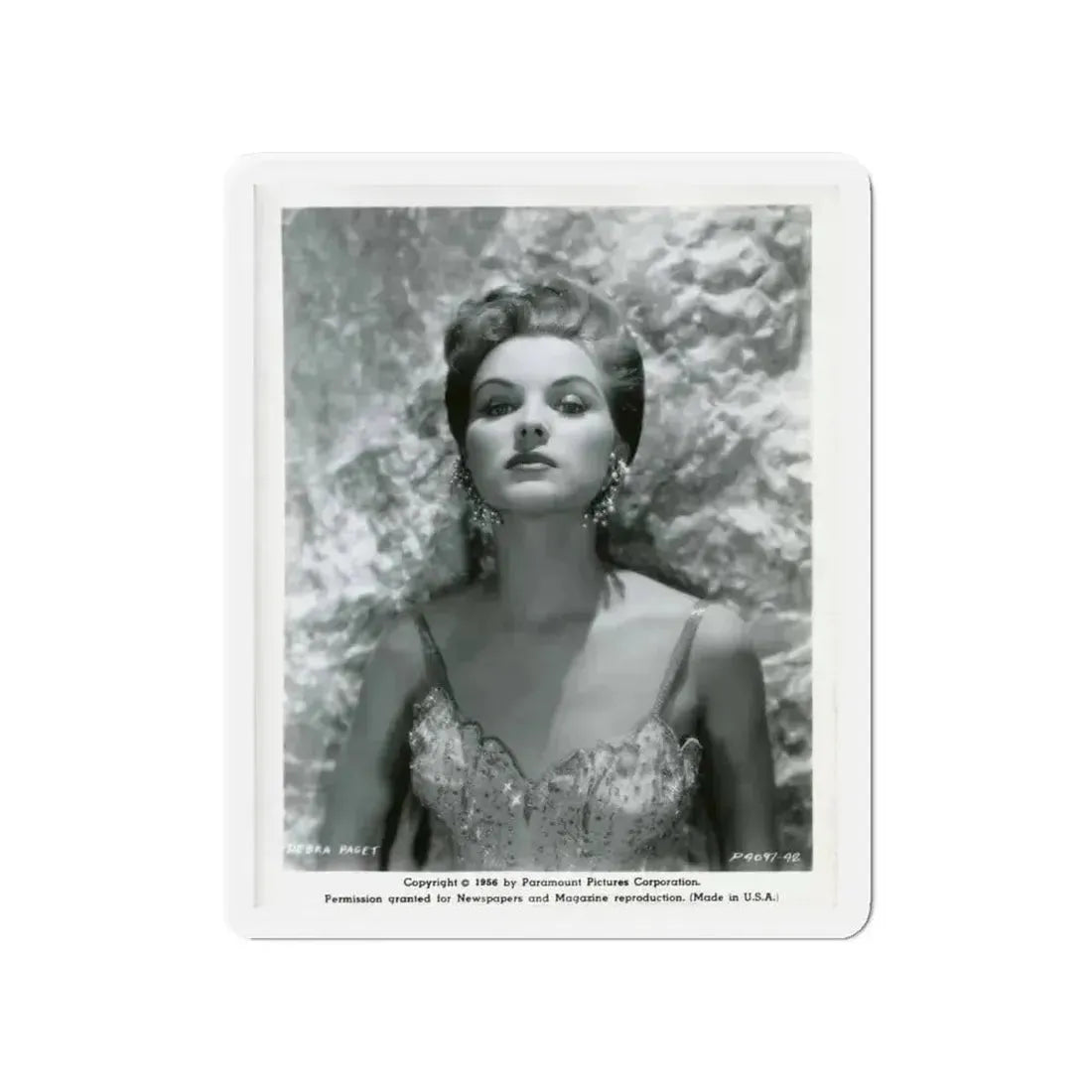 Debra Paget #545 (Vintage Female Icon) Refrigerator Magnet 4 Inch Die-Cut - The Sticker Space