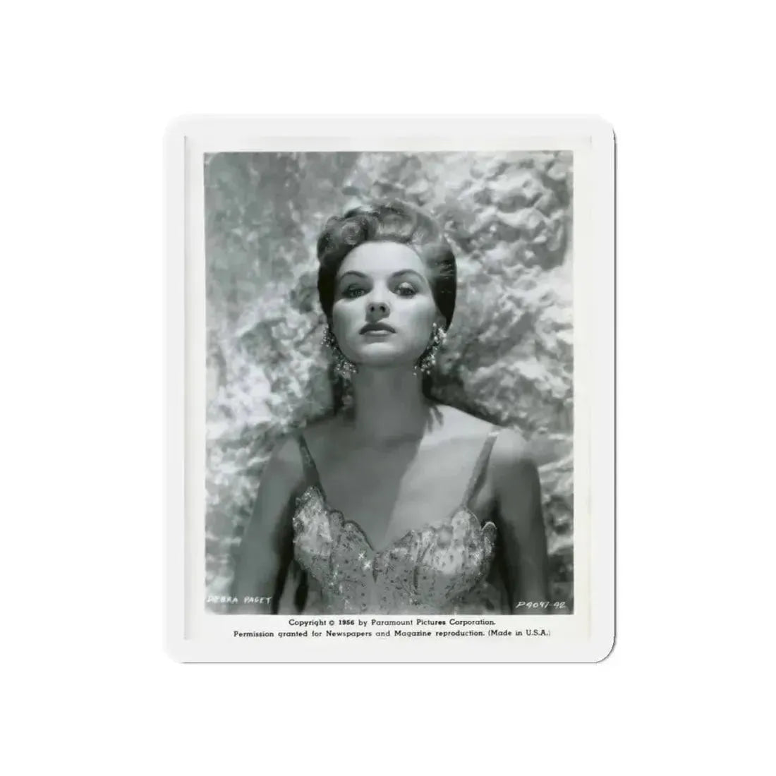 Debra Paget #545 (Vintage Female Icon) Refrigerator Magnet 5 Inch Die-Cut - The Sticker Space