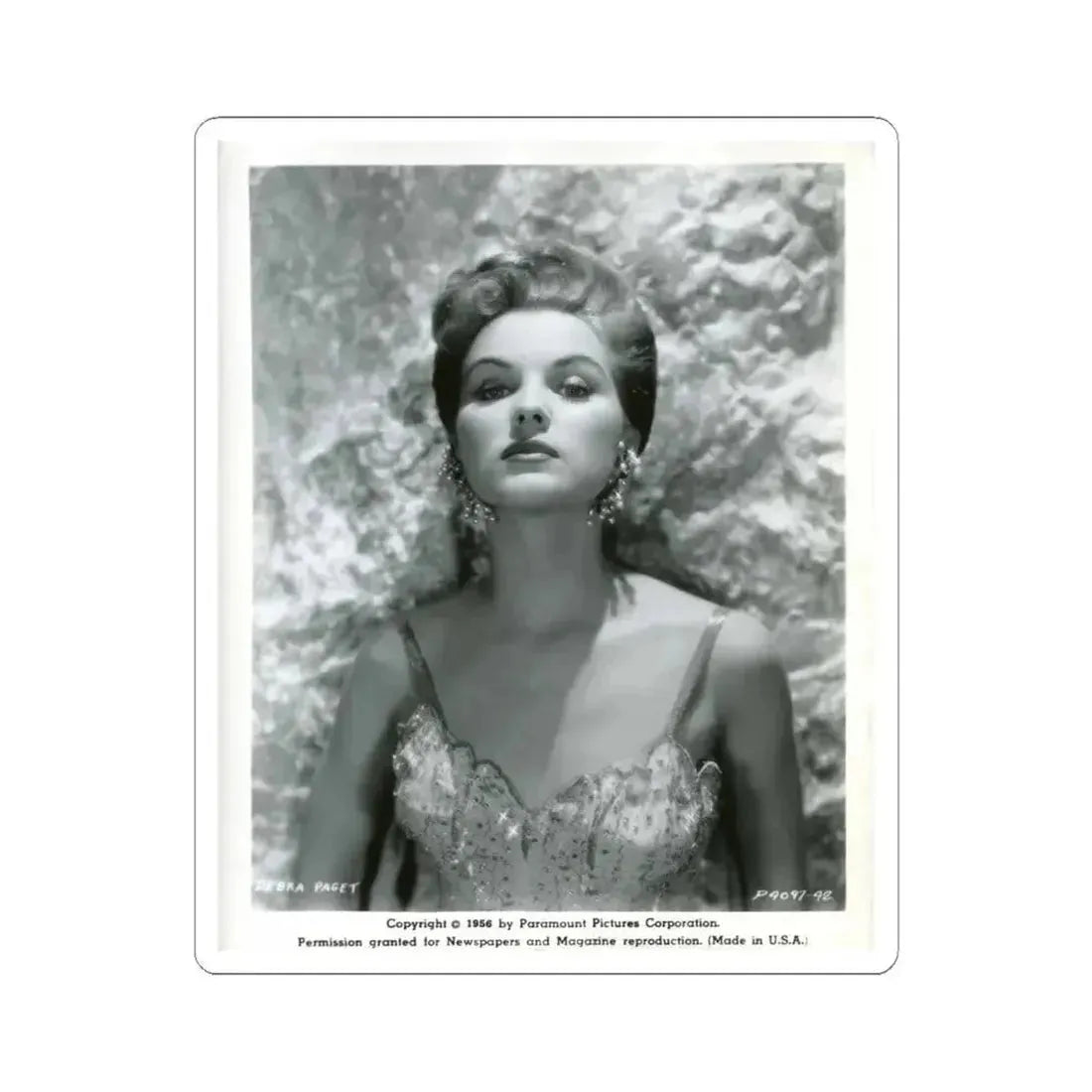 Debra Paget #545 (Vintage Female Icon) STICKER Vinyl Kiss-Cut Decal 6 Inch White - The Sticker Space