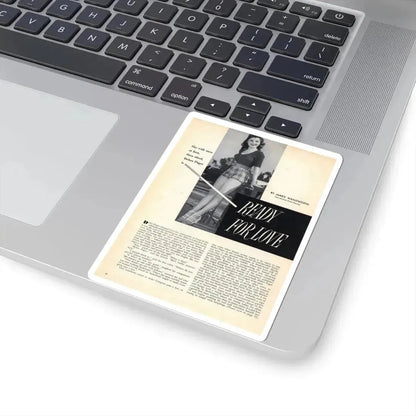 Debra Paget #549 (Vintage Female Icon) STICKER Vinyl Kiss-Cut Decal - The Sticker Space