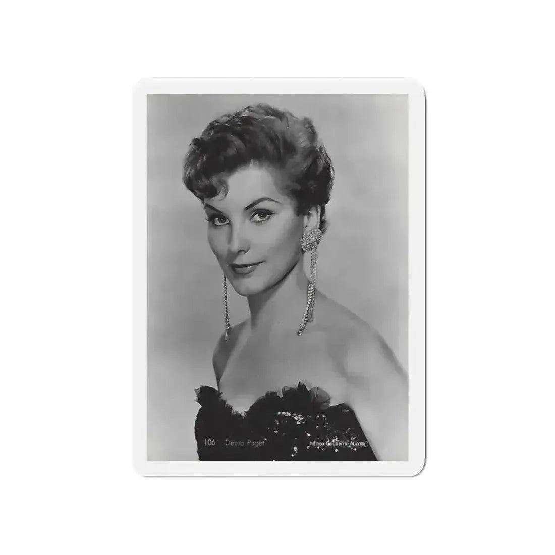 Debra Paget #553 (Vintage Female Icon) Refrigerator Magnet 4 Inch Die-Cut - The Sticker Space