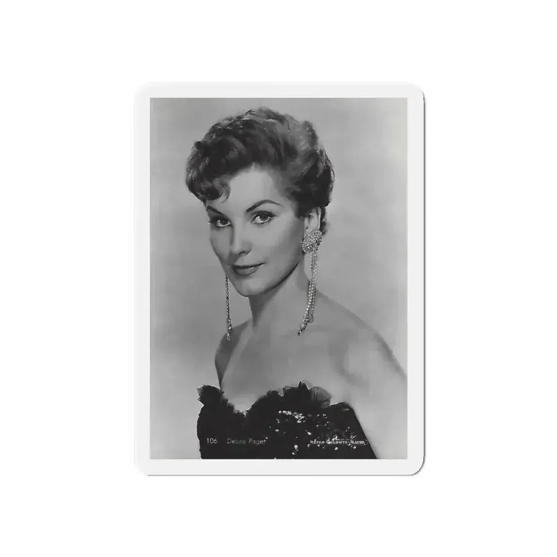 Debra Paget #553 (Vintage Female Icon) Refrigerator Magnet 5 Inch Die-Cut - The Sticker Space