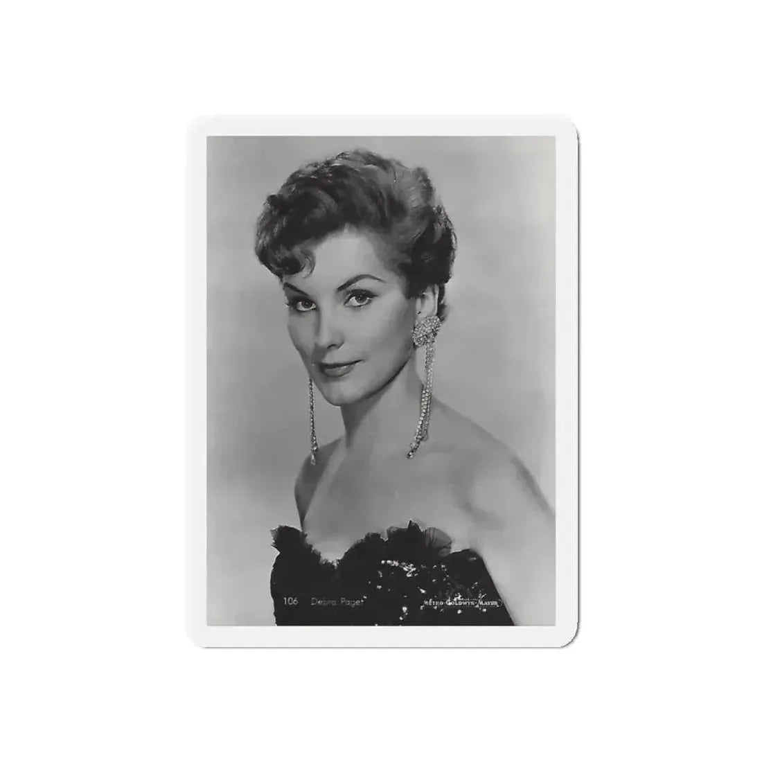 Debra Paget #553 (Vintage Female Icon) Refrigerator Magnet 6 Inch Die-Cut - The Sticker Space