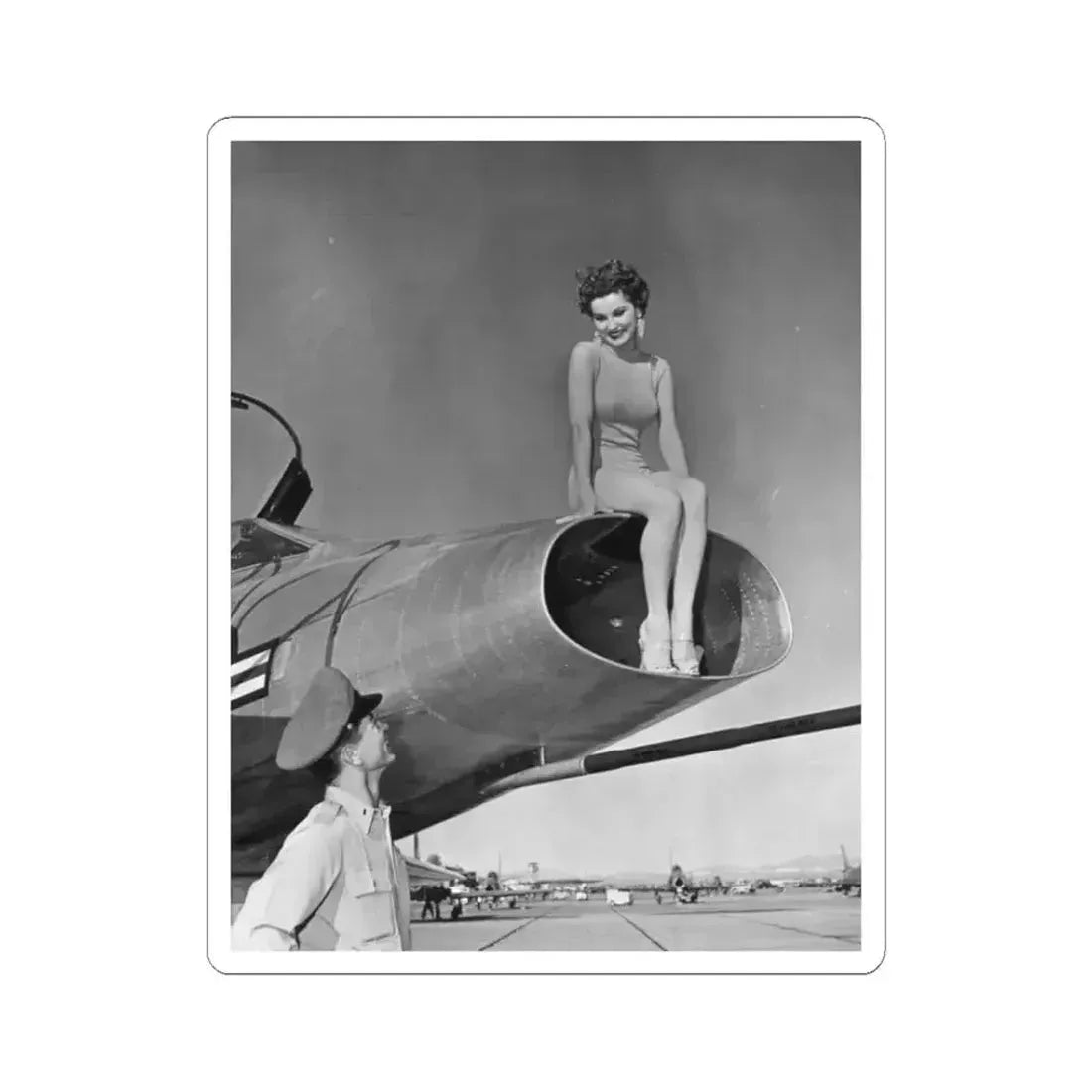 Debra Paget #556 (Vintage Female Icon) STICKER Vinyl Kiss-Cut Decal 3 Inch White - The Sticker Space