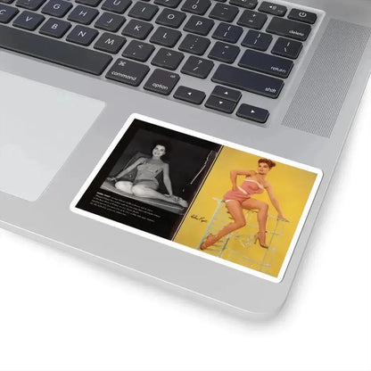 Debra Paget #597 - Modern Screen Pin-Ups Magazine Issue #1 (Vintage Female Icon) STICKER Vinyl Kiss-Cut Decal - The Sticker Space