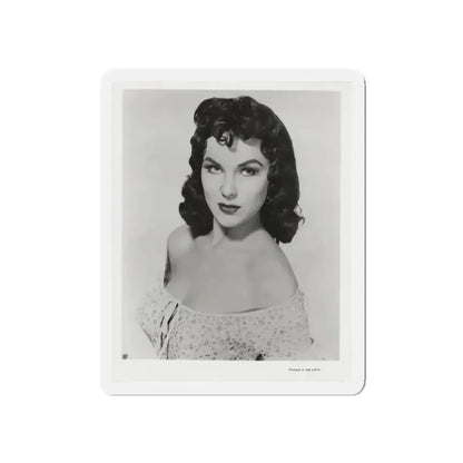 Debra Paget #609 - 8x10 B&W Upper Body Glamour Promo Photo for ''The Gambler From Natchez'' '54 (Vintage Female Icon) Refrigerator Magnet - The Sticker Space