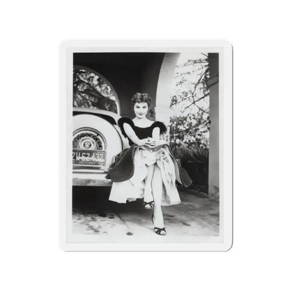 Debra Paget #610 - 8x10 B&W Full Body Glamour Promo Photo circa 50's (Vintage Female Icon) Refrigerator Magnet - The Sticker Space