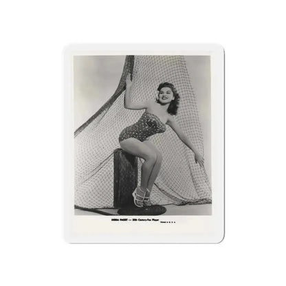 Debra Paget #612 - 8x10 B&W Full Body Pin-Up Promo Photo circa 50's (Vintage Female Icon) Refrigerator Magnet - The Sticker Space