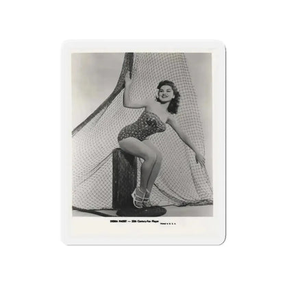 Debra Paget #612 - 8x10 B&W Full Body Pin-Up Promo Photo circa 50's (Vintage Female Icon) Refrigerator Magnet - The Sticker Space