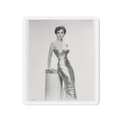 Debra Paget #615 - 8x10 B&W Full Body Mostly Glamour Promo Photo circa 50's (Vintage Female Icon) Refrigerator Magnet 2 Inch Die-Cut - The Sticker Space