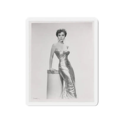 Debra Paget #615 - 8x10 B&W Full Body Mostly Glamour Promo Photo circa 50's (Vintage Female Icon) Refrigerator Magnet 4 Inch Die-Cut - The Sticker Space