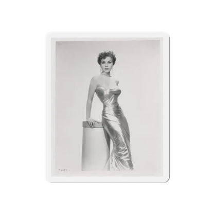 Debra Paget #615 - 8x10 B&W Full Body Mostly Glamour Promo Photo circa 50's (Vintage Female Icon) Refrigerator Magnet 5 Inch Die-Cut - The Sticker Space