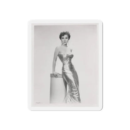 Debra Paget #615 - 8x10 B&W Full Body Mostly Glamour Promo Photo circa 50's (Vintage Female Icon) Refrigerator Magnet 6 Inch Die-Cut - The Sticker Space