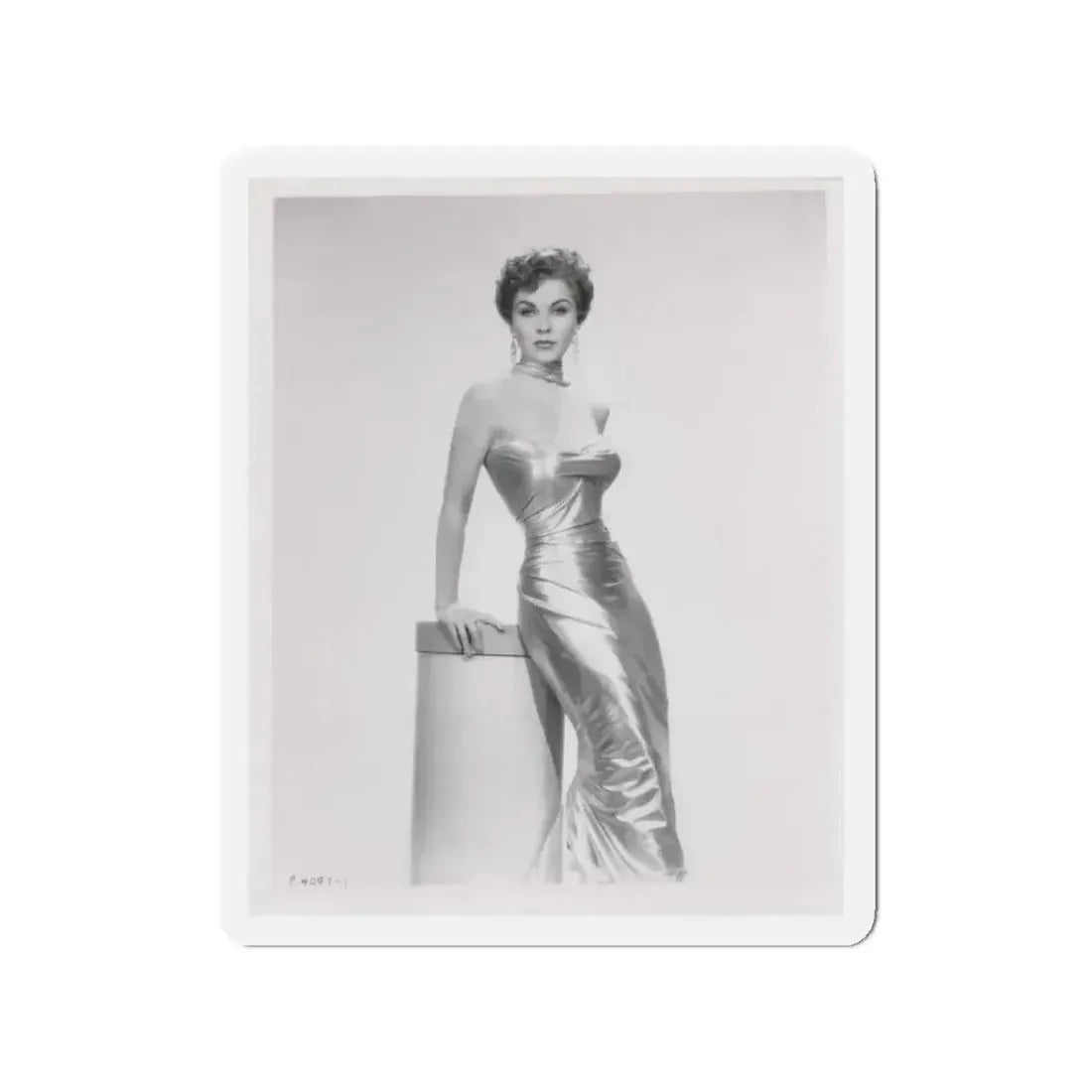 Debra Paget #615 - 8x10 B&W Full Body Mostly Glamour Promo Photo circa 50's (Vintage Female Icon) Refrigerator Magnet - The Sticker Space