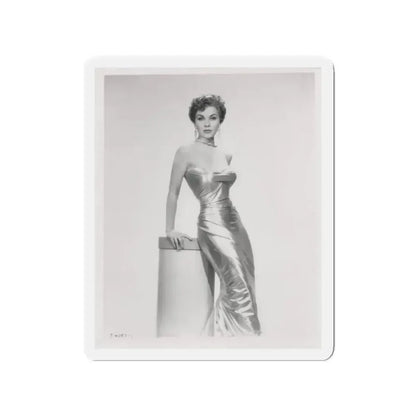 Debra Paget #615 - 8x10 B&W Full Body Mostly Glamour Promo Photo circa 50's (Vintage Female Icon) Refrigerator Magnet - The Sticker Space