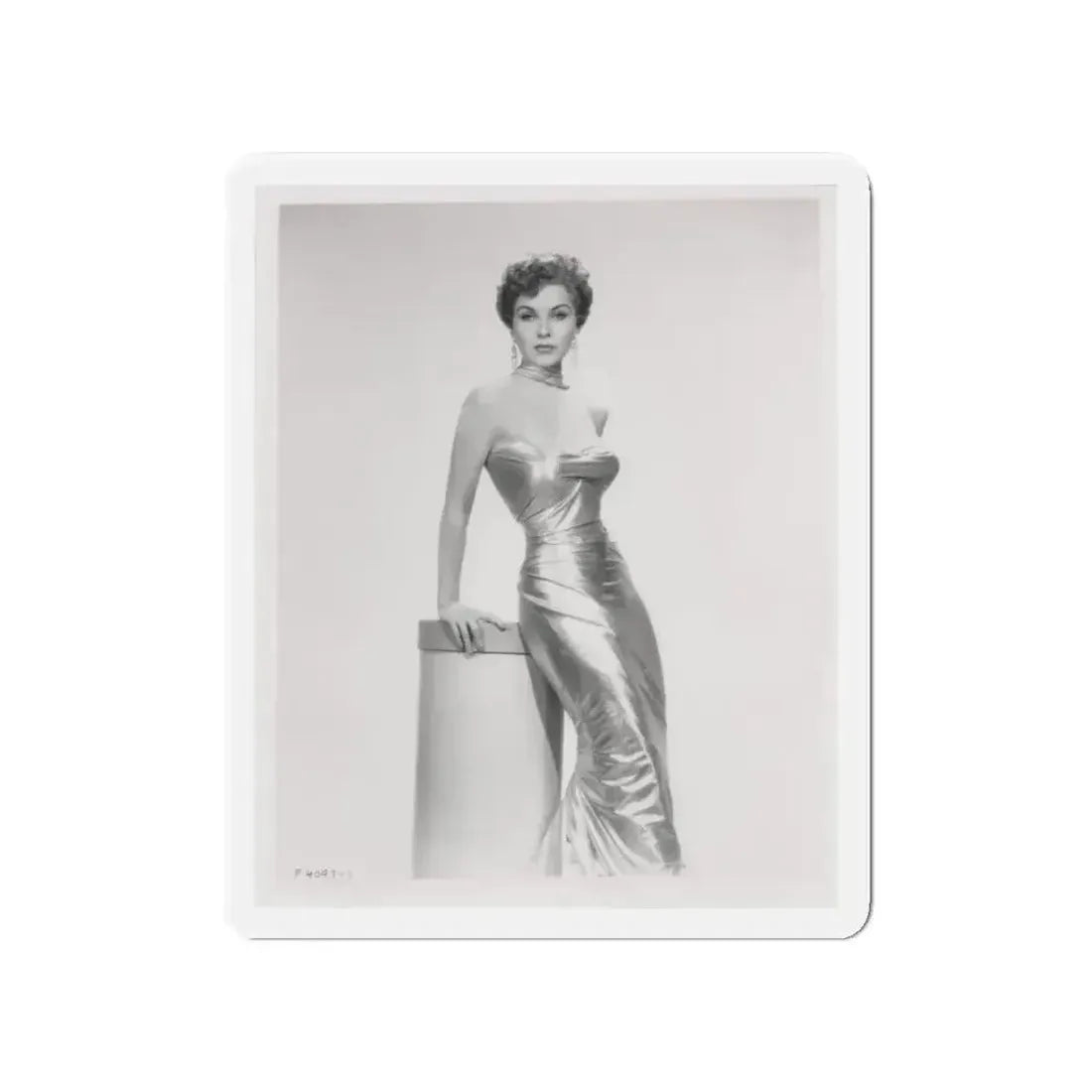Debra Paget #615 - 8x10 B&W Full Body Mostly Glamour Promo Photo circa 50's (Vintage Female Icon) Refrigerator Magnet - The Sticker Space