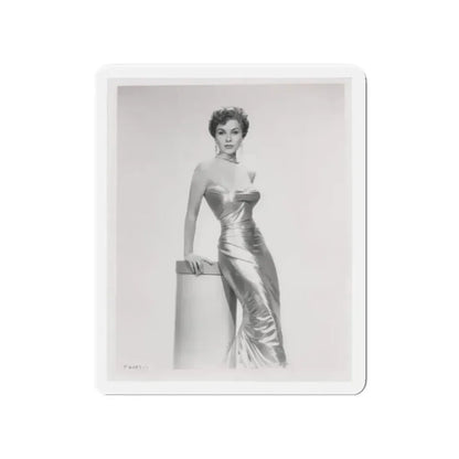 Debra Paget #615 - 8x10 B&W Full Body Mostly Glamour Promo Photo circa 50's (Vintage Female Icon) Refrigerator Magnet - The Sticker Space