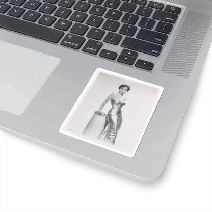 Debra Paget #615 - 8x10 B&W Full Body Mostly Glamour Promo Photo circa 50's (Vintage Female Icon) STICKER Vinyl Kiss-Cut Decal - The Sticker Space