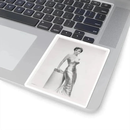 Debra Paget #615 - 8x10 B&W Full Body Mostly Glamour Promo Photo circa 50's (Vintage Female Icon) STICKER Vinyl Kiss-Cut Decal - The Sticker Space