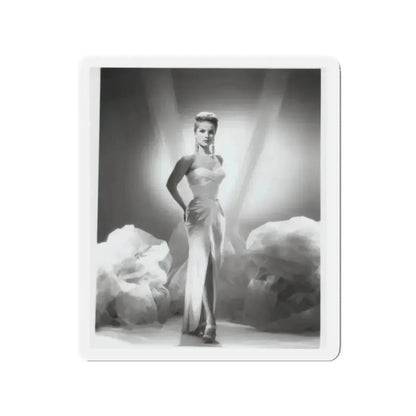 Debra Paget #616 - 8x10 B&W Full Body Glamour Promo Photo circa 50's (Vintage Female Icon) Refrigerator Magnet - The Sticker Space