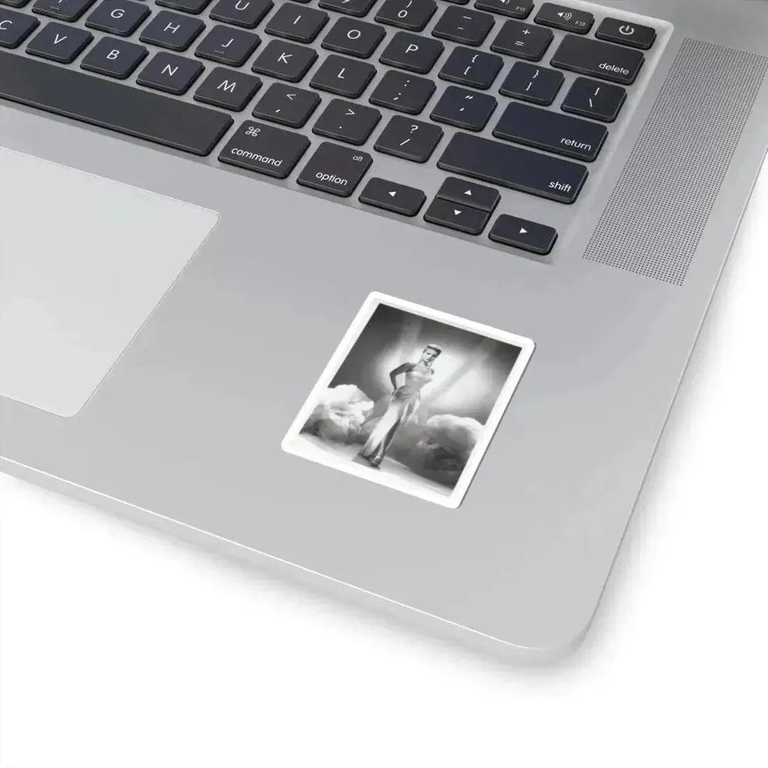 Debra Paget #616 - 8x10 B&W Full Body Glamour Promo Photo circa 50's (Vintage Female Icon) STICKER Vinyl Kiss-Cut Decal - The Sticker Space