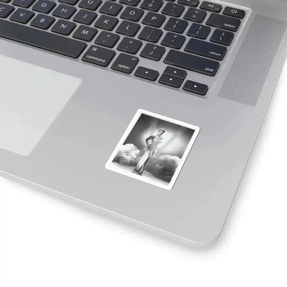 Debra Paget #616 - 8x10 B&W Full Body Glamour Promo Photo circa 50's (Vintage Female Icon) STICKER Vinyl Kiss-Cut Decal - The Sticker Space