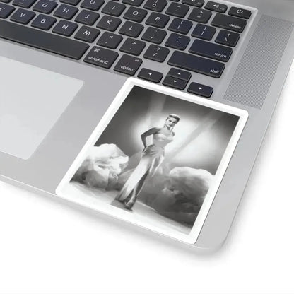 Debra Paget #616 - 8x10 B&W Full Body Glamour Promo Photo circa 50's (Vintage Female Icon) STICKER Vinyl Kiss-Cut Decal - The Sticker Space