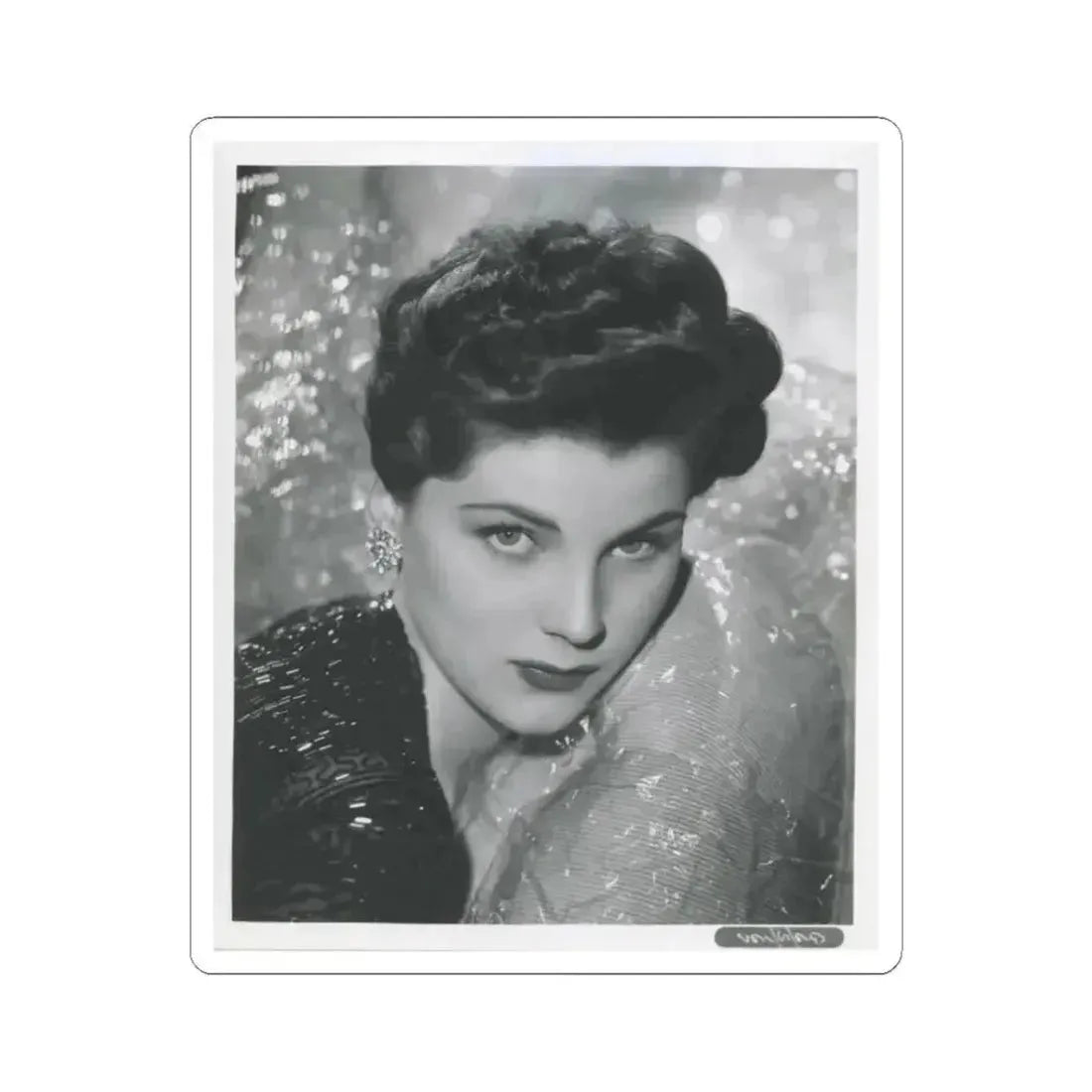 Debra Paget #617 (Vintage Female Icon) STICKER Vinyl Kiss-Cut Decal 3 Inch White - The Sticker Space