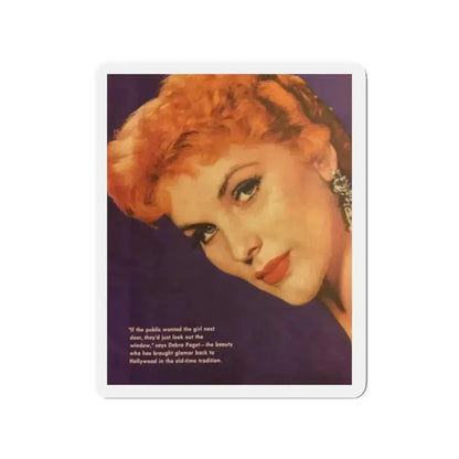 Debra Paget #618 (Vintage Female Icon) Refrigerator Magnet 2 Inch Die-Cut - The Sticker Space