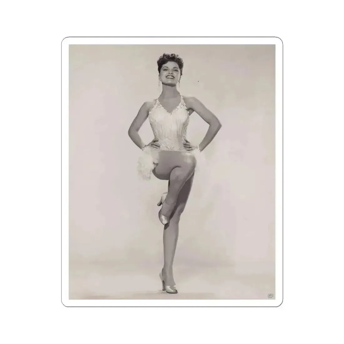 Debra Paget #620 (Vintage Female Icon) STICKER Vinyl Kiss-Cut Decal 4 Inch White - The Sticker Space