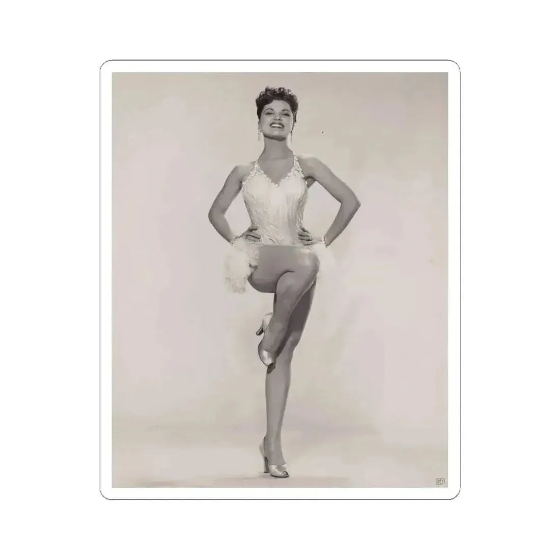 Debra Paget #620 (Vintage Female Icon) STICKER Vinyl Kiss-Cut Decal 6 Inch White - The Sticker Space