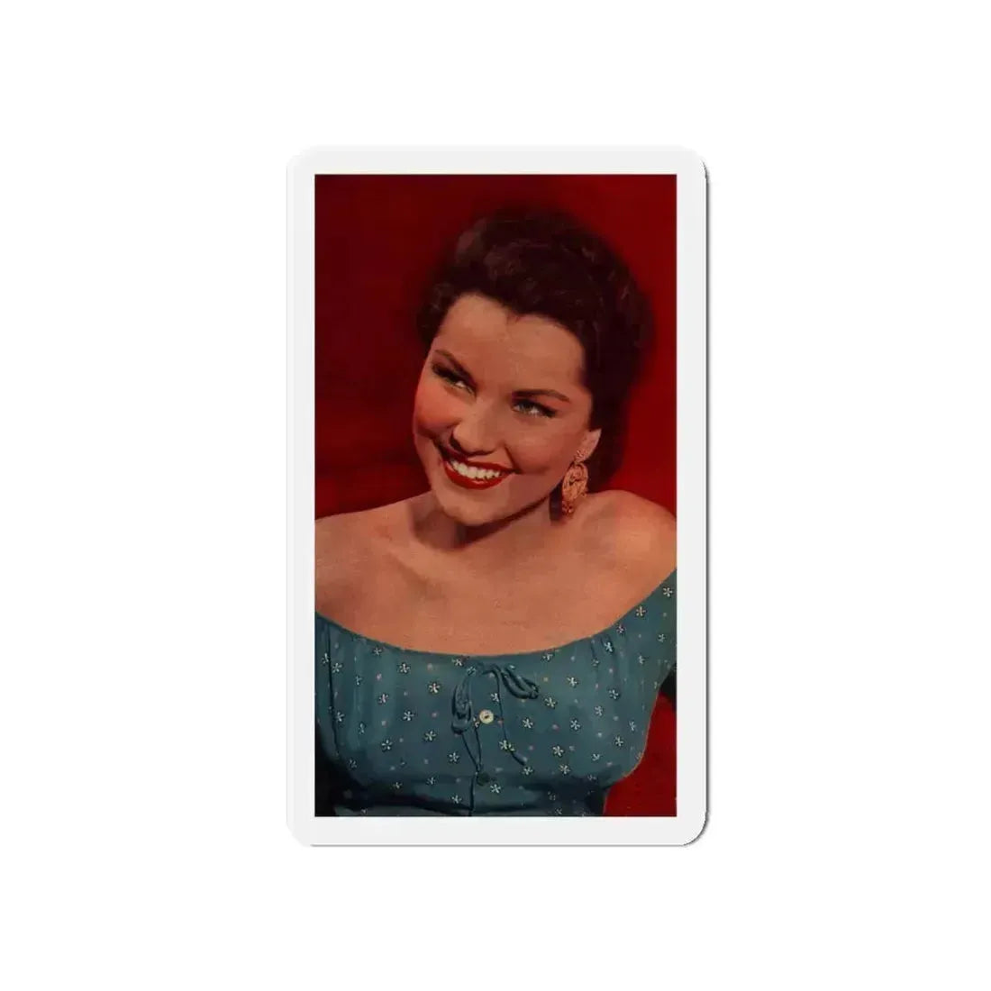 Debra Paget #624 (Vintage Female Icon) Refrigerator Magnet 5 Inch Die-Cut - The Sticker Space