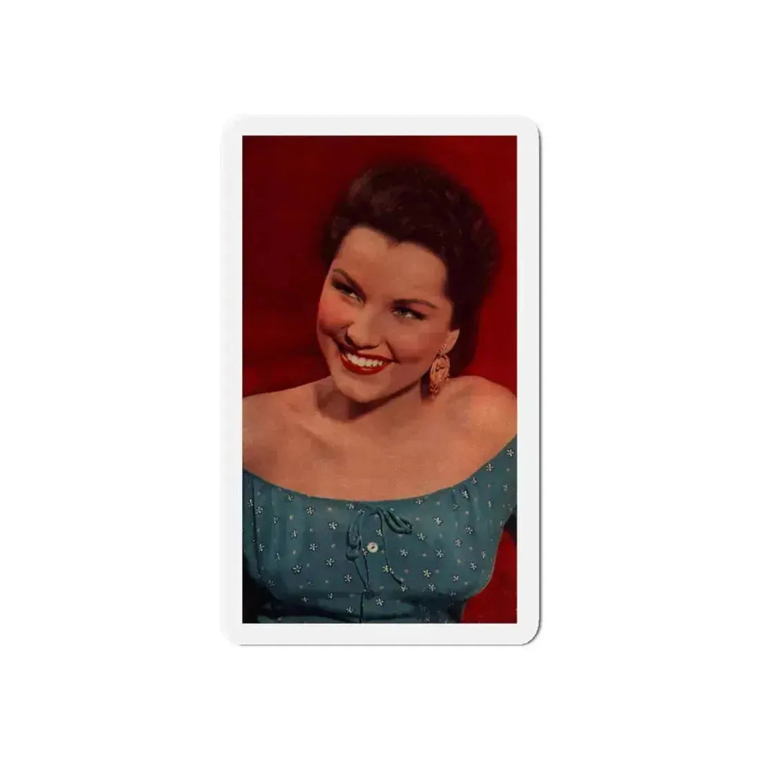 Debra Paget #624 (Vintage Female Icon) Refrigerator Magnet 6 Inch Die-Cut - The Sticker Space