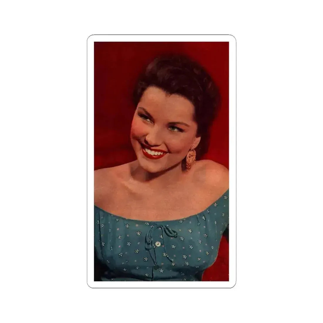 Debra Paget #624 (Vintage Female Icon) STICKER Vinyl Kiss-Cut Decal 4 Inch White - The Sticker Space