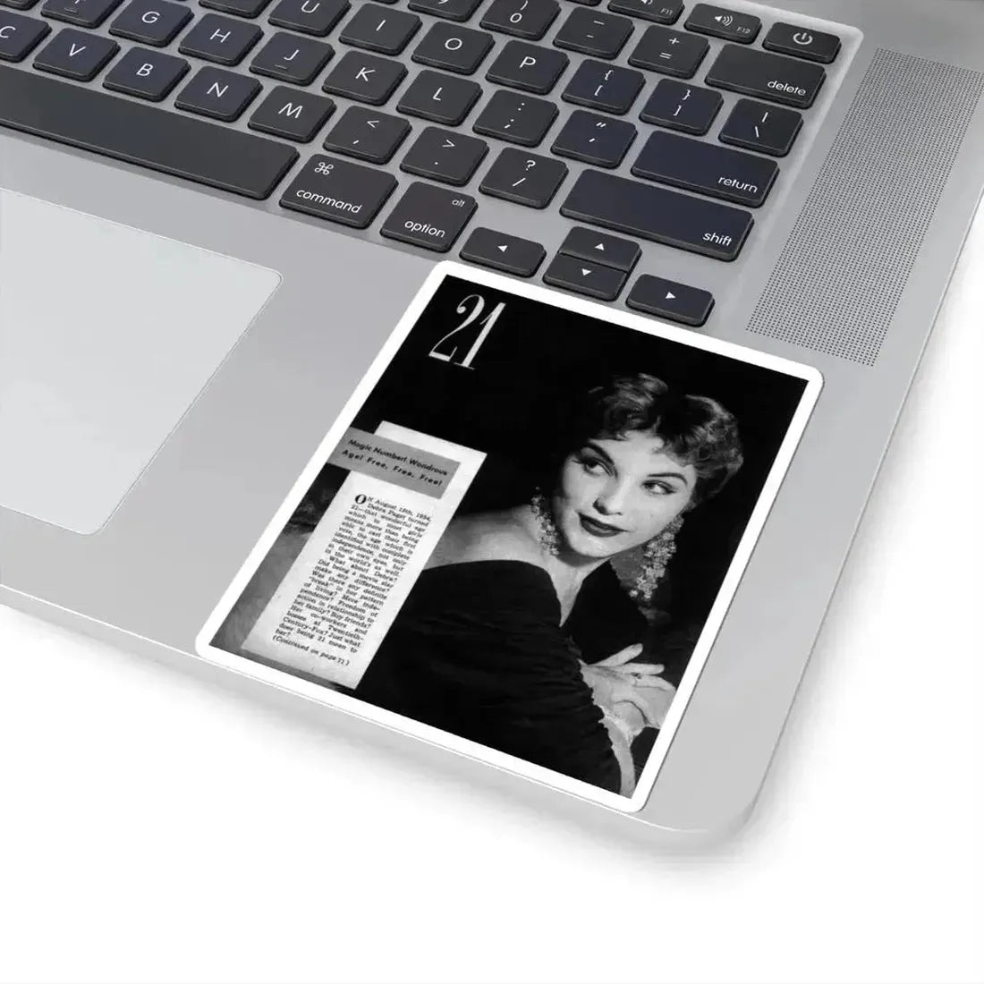 Debra Paget #628 (Vintage Female Icon) STICKER Vinyl Kiss-Cut Decal - The Sticker Space