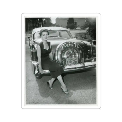 Debra Paget #649 (Vintage Female Icon) STICKER Vinyl Kiss-Cut Decal 2 Inch White - The Sticker Space